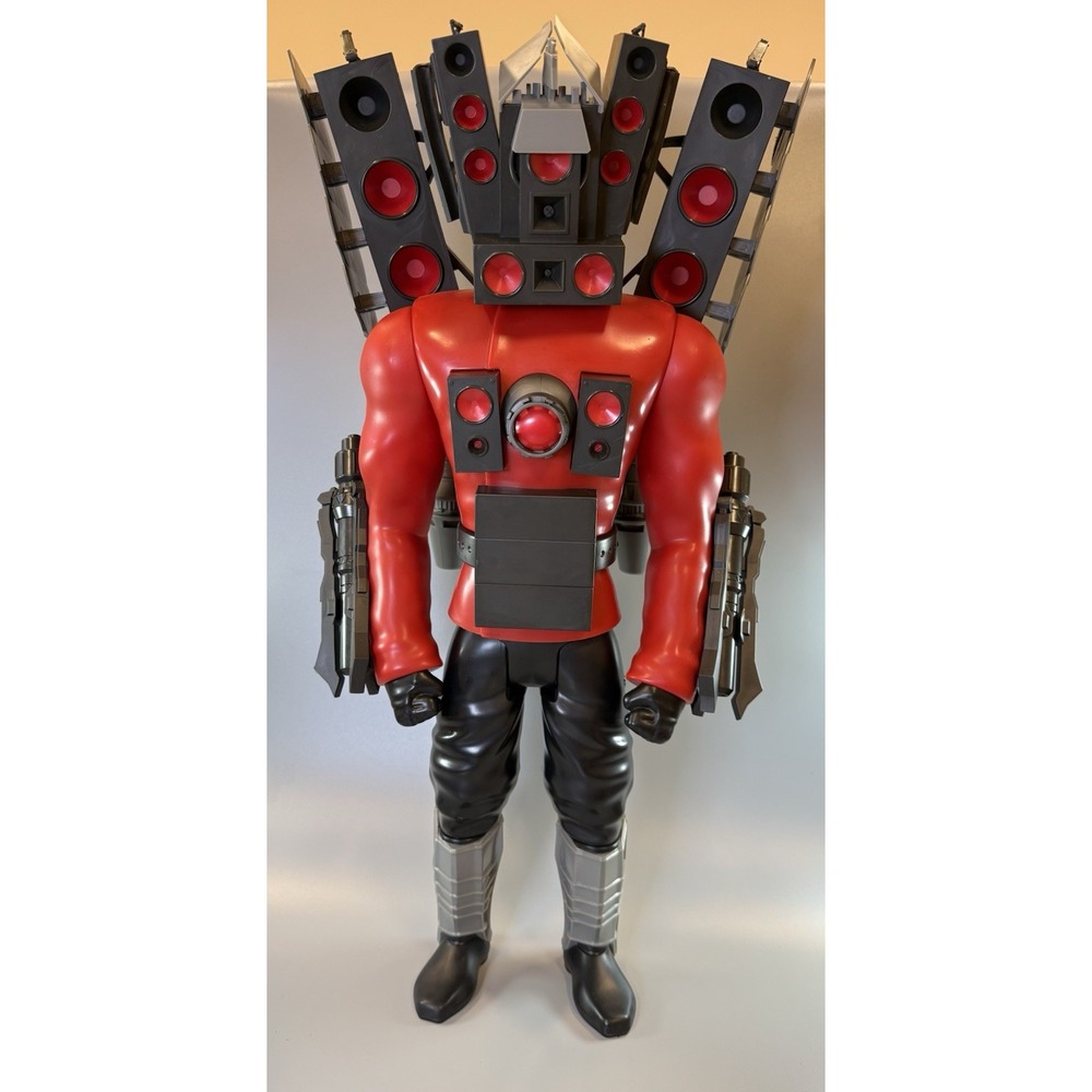 Skibidi Toilet 24" Titan Speakerman Action Figure. PLEASE READ.